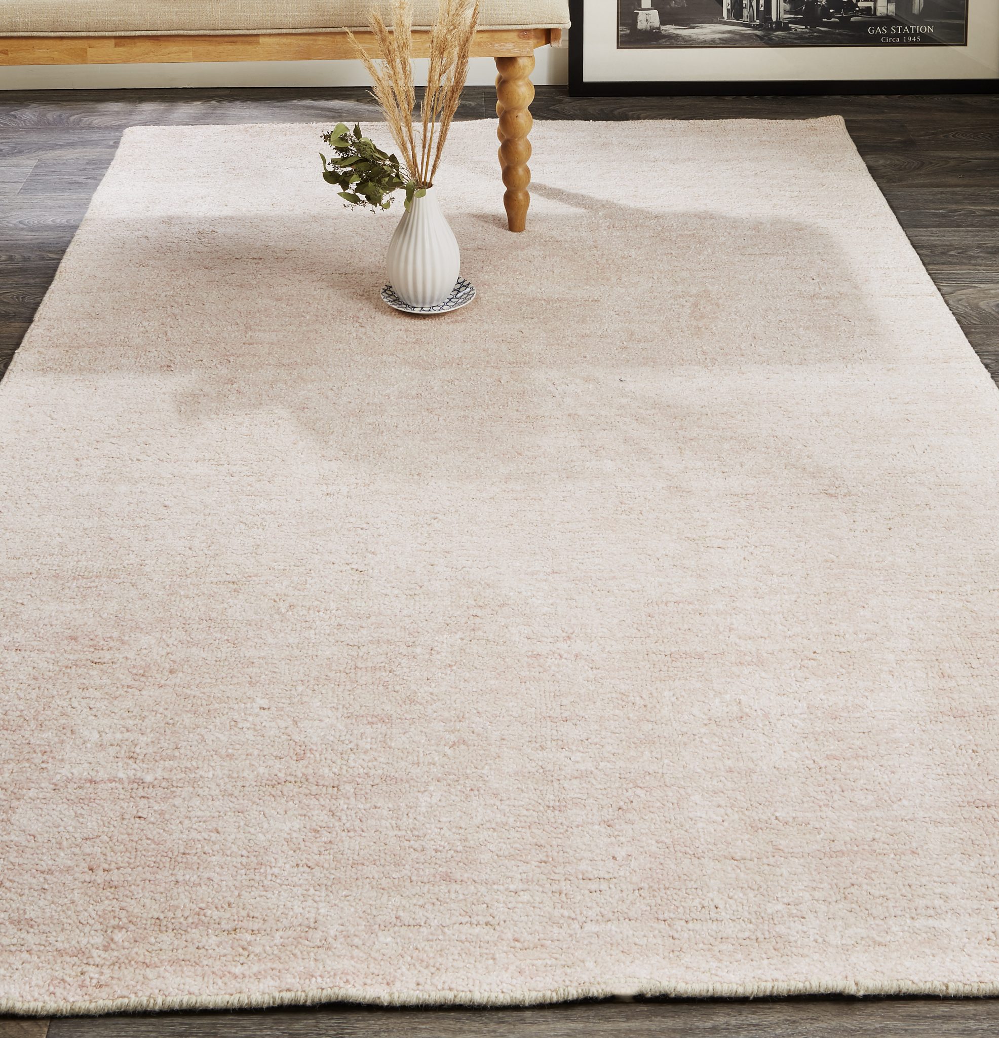Feizy Delino 888 6701f Light Pink Area, Pale Pink Area Rug