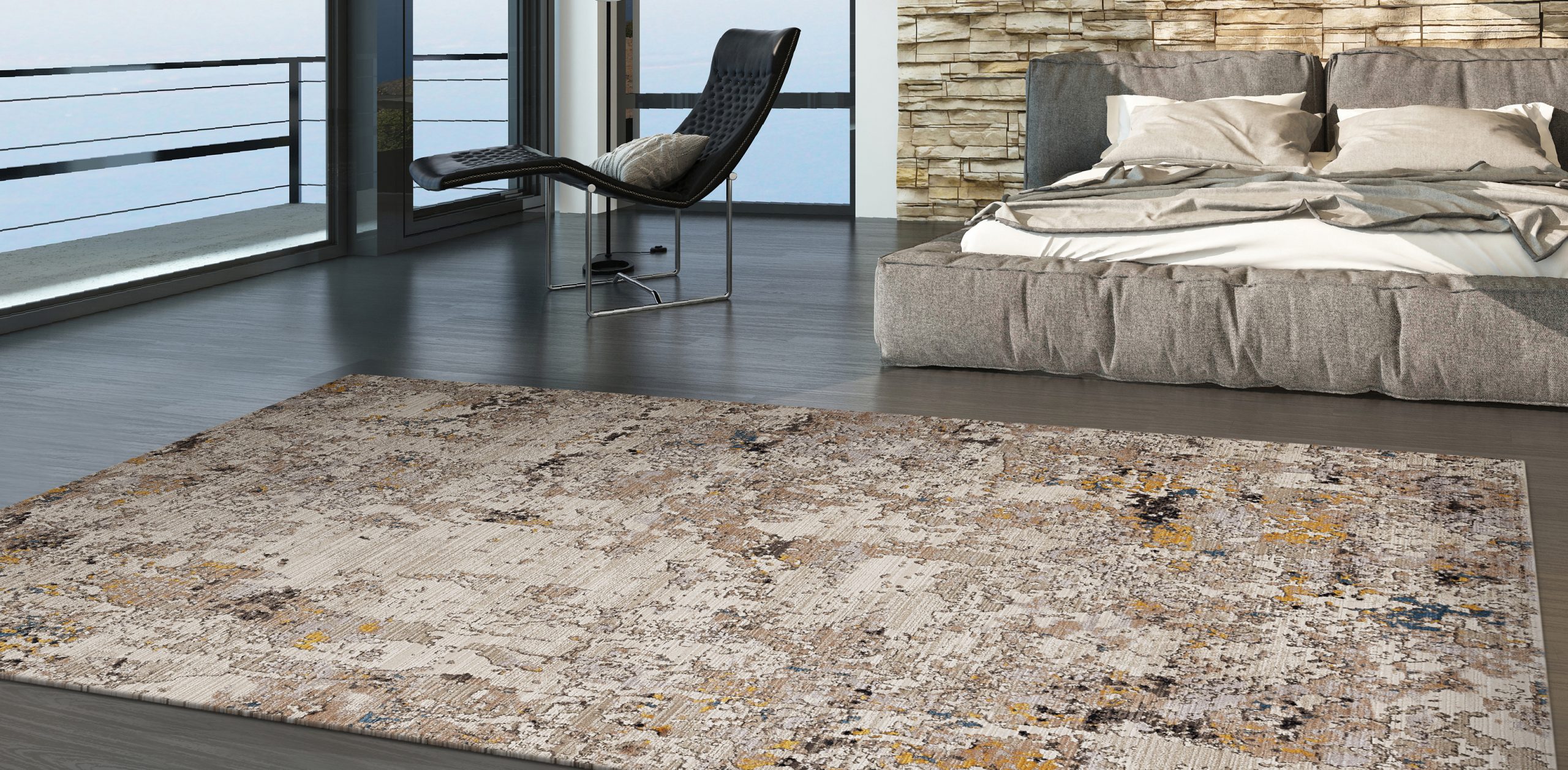 Kas Karina 8251 Silver Area Rug Fovama Rugs & Carpets of Westchester